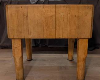 Butcher Block Table