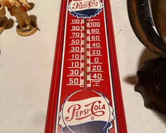 Old Pepsi thermometer