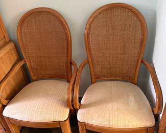 Armchairs and 6 more side chairs