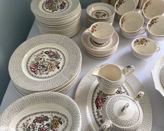 Set of beautiful china