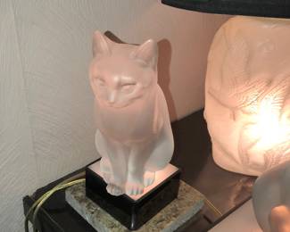 Lalique cat large