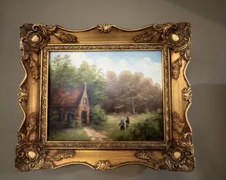Signed M. Klema well known artist