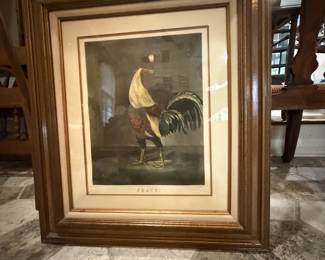 Large Rooster art