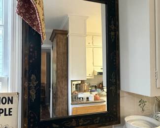 Lovely vintage stenciled mirror