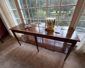 Imperial Mahogany console table