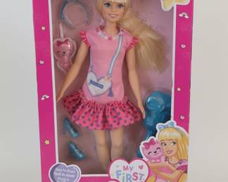 My First Barbie "Malibu" Doll with Kitten