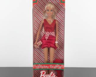 Holiday Scene Barbie Doll 2008