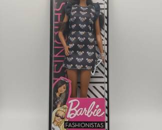 Barbie Fashionistas Doll #140 with Mouse Print Dress