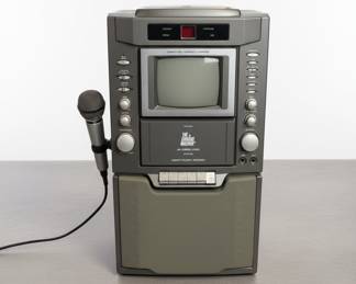The Singing Machine STVG-500 CD+G Karaoke Player with Built-in 5.5" CRT Screen