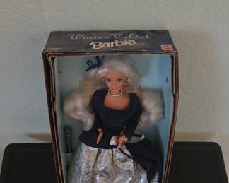 Winter Velvet Barbie Doll - Avon Exclusive