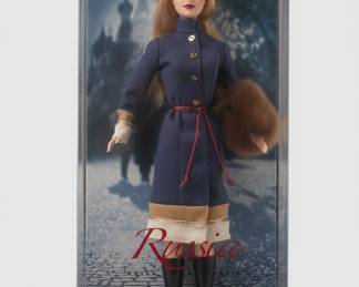 Barbie Dolls of the World Russia Pink Label Barbie 2009