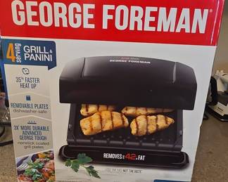 George Foreman 4-Serving Grill & Panini Press