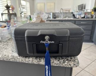 Sentry safe with key