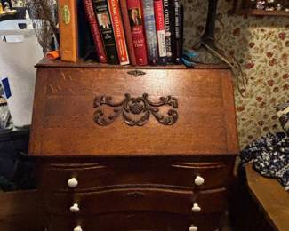 Drop front desk 