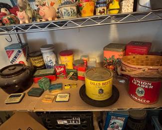 Collectible tins