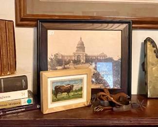 WESTERN BOOKS AND DECOR, SPURS