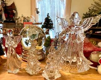 CRYSTAL ANGELS AND TREES