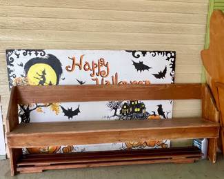 WOOD BENCH