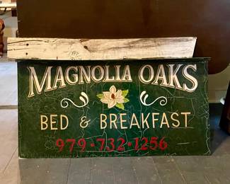 Welcome to Bob and Nancy Stiles’ & Boomer’s Magnolia Oaks Bed & Breakfast Living Estate Sale. For all of you that know Mr & Mrs Stiles , you know they are long time collectors of beautiful antiques and collectibles. Their lovely historic homesite sits on half a city block in Columbus and is bursting to the seams. There is a yellow cottage and a turquoise art studio on the property that are full as well. Enjoy the stroll back in time!