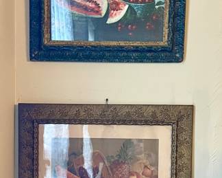 FRAMED FRUIT PRINTS