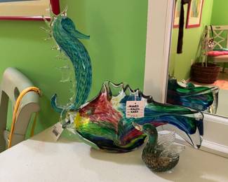 Signed Art Glass