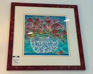 Penny Feder "Porcelain Passions" Serigraph
