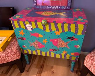 Hand Painted Dresser
