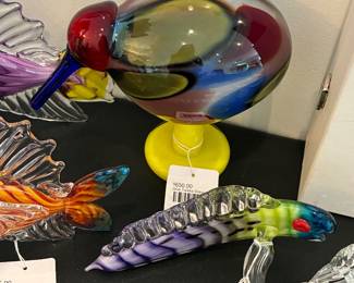 (A) Mark Eckstrand Glass Fish