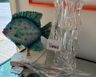 Glass Sailboat