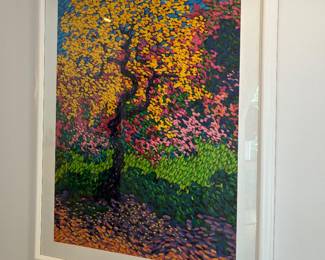 James Hoyle Embossed Serigraph