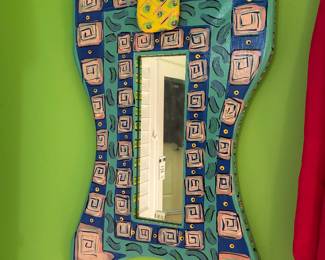 Painted Wall Mirror