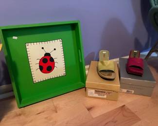 Ladybug Tray, Women's Shoes