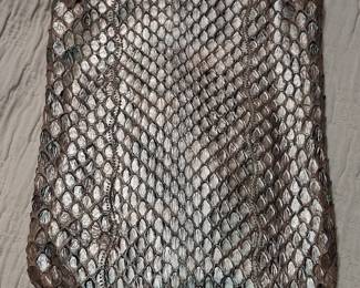 Vintage Snakeskin Clutch Shoulder Bag
