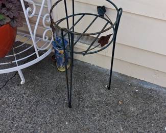 Vintage Metal Plant Stand