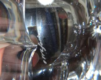 Orrefors Crystal "Lotus" Bowl