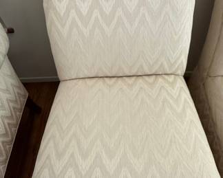 Chevron Upholstered Armchair