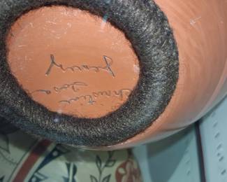 Acoma Polychrome Pottery Olla by Christine Naha