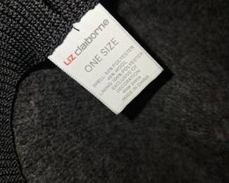 Liz Claiborne Women's Wool Blend Fedora Hat