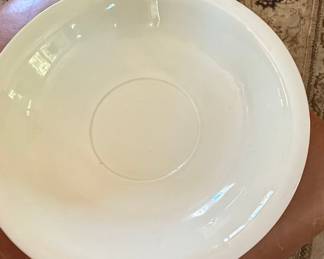 Blue and White Transferware Serving Bowl - "Coaching Taverns 1828"