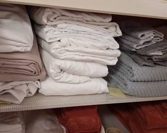 Assorted Linens and Towels