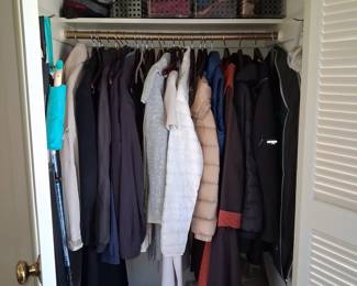 Assorted Men's Outerwear and Accessories
