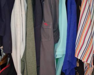 Men's Casual Clothing Assortment with Branded Items