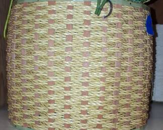 Vintage Wicker Sewing Basket