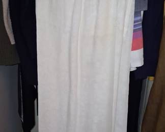 Women's White Sheer Maxi Skirt