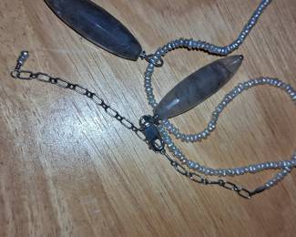 Vintage Taxco Sterling Silver Graduated Bead Necklace