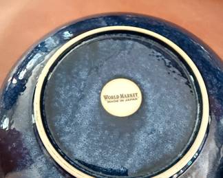 World Market Plum Blossom Plate