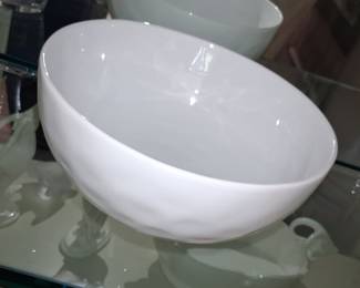 Our Table Simply White Serving Bowl