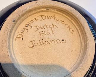 Diggins Dirtworks Julianne Dutch Flat Bowl