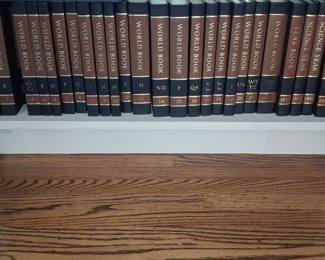 World Book Encyclopedia Set with Science Year Annuals (1971-1990)