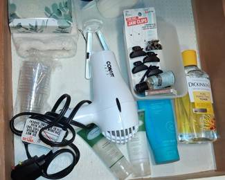 Conair 1875 Watt Hair Dryer with Assorted Hair Care Products and Accessories